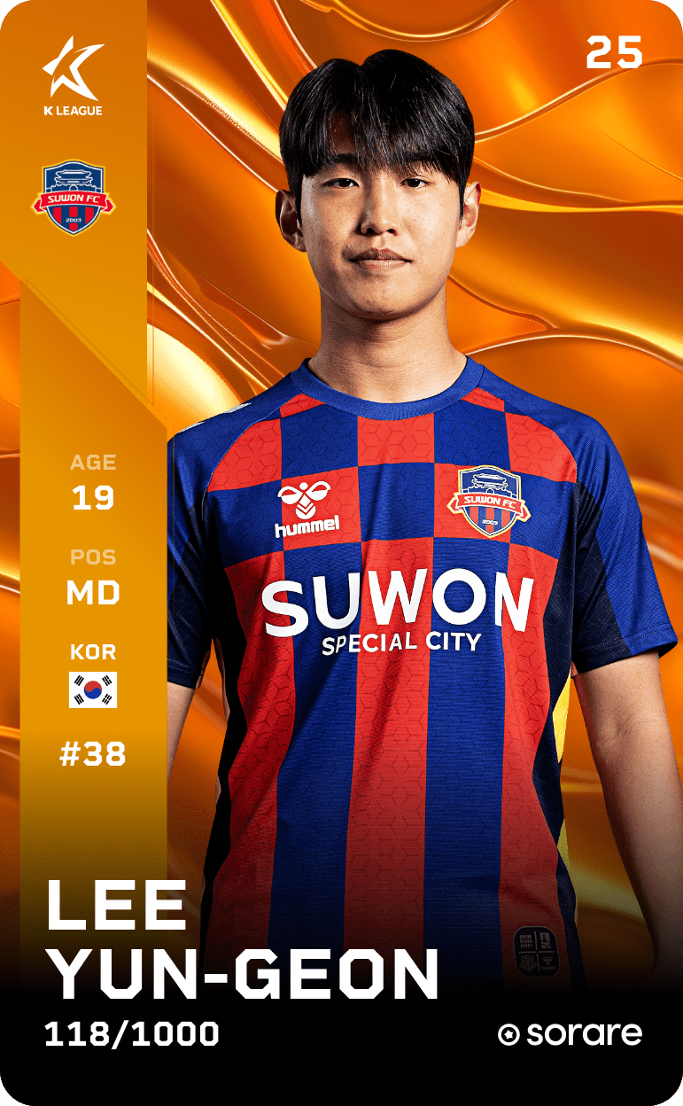 Lee Yun-Geon 2025-26 • Limited 118/1000