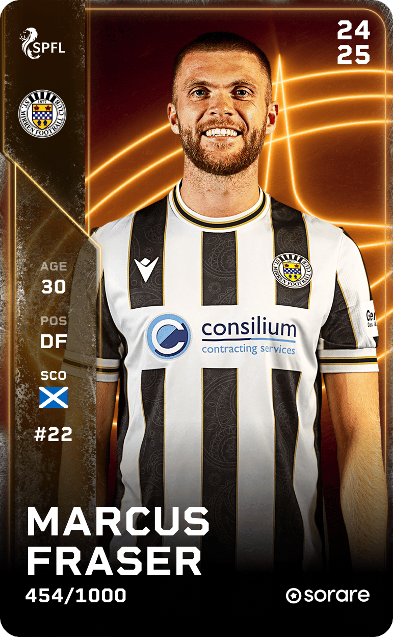 Marcus Fraser 2024-25 • Limited 454/1000