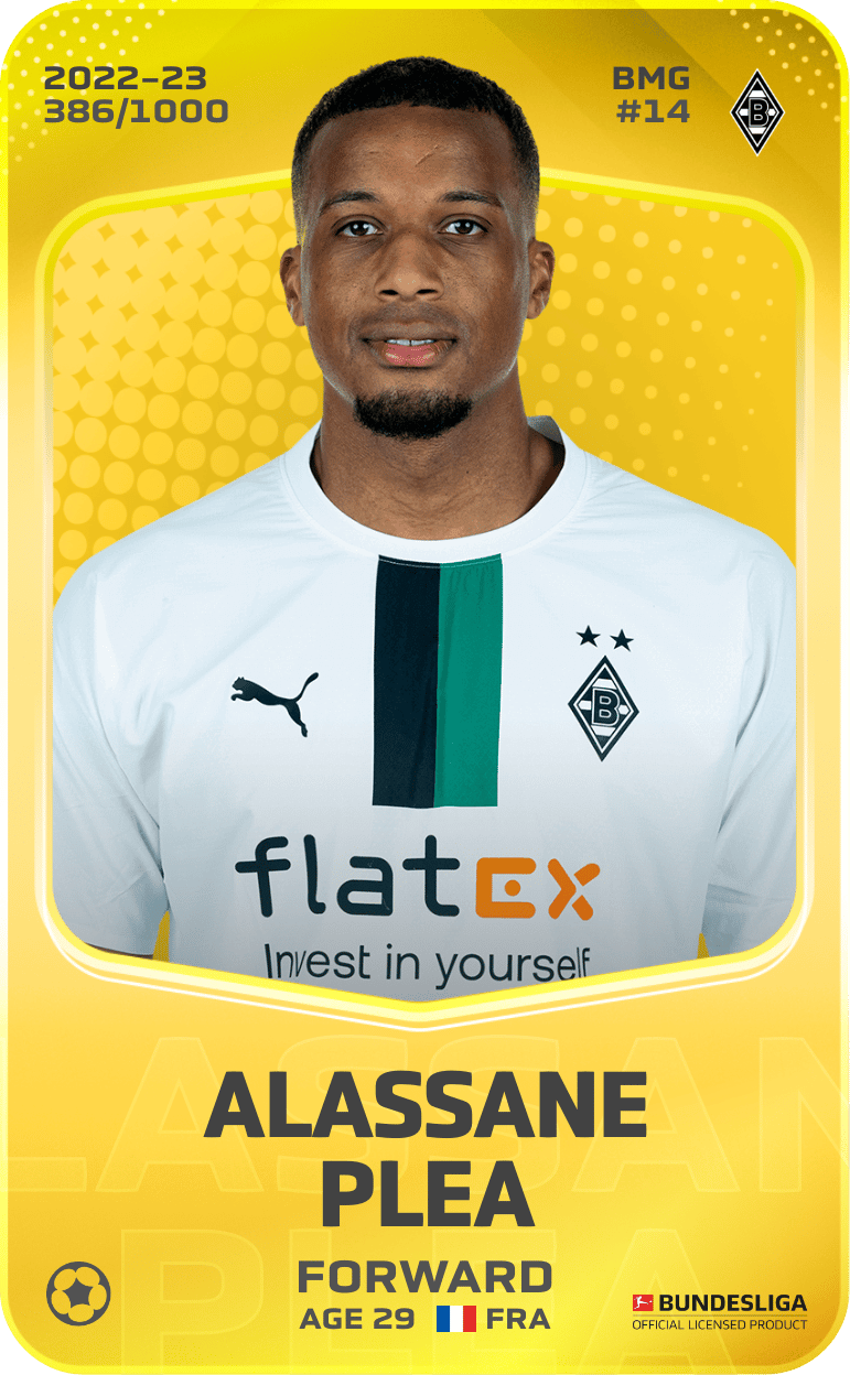 Alassane Plea 2022-23 • Limited 386/1000