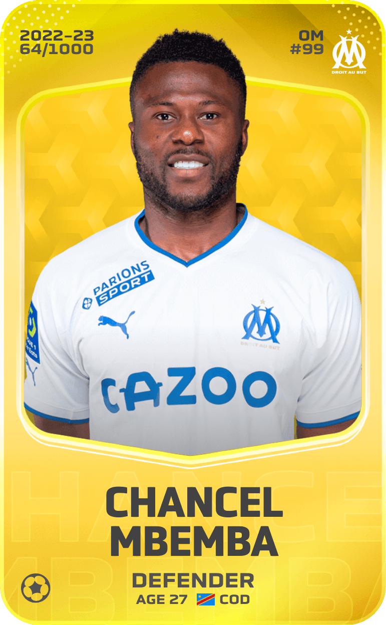 Chancel Mbemba 2022-23 • Limited 64/1000