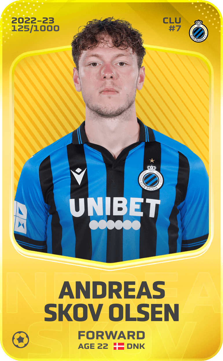 Andreas Skov Olsen 2022-23 • Limited 125/1000