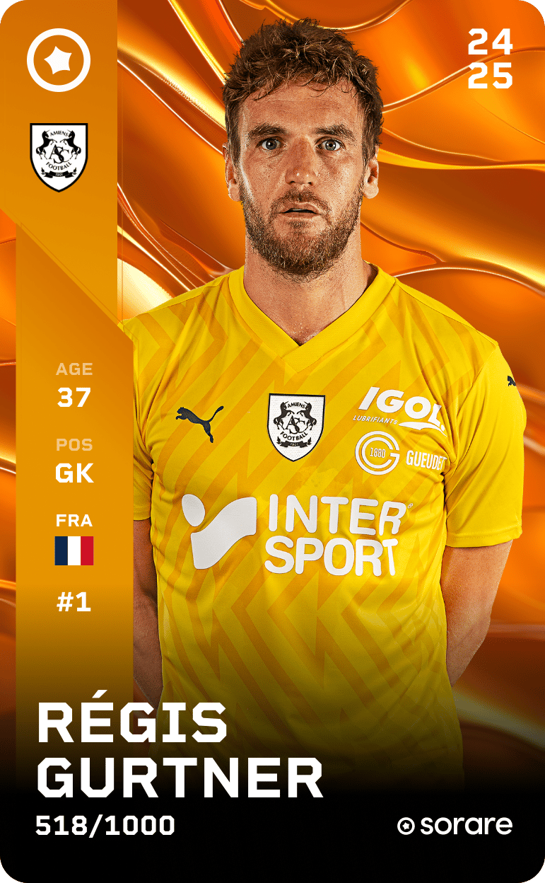 Régis Gurtner 2024-25 • Limited 518/1000