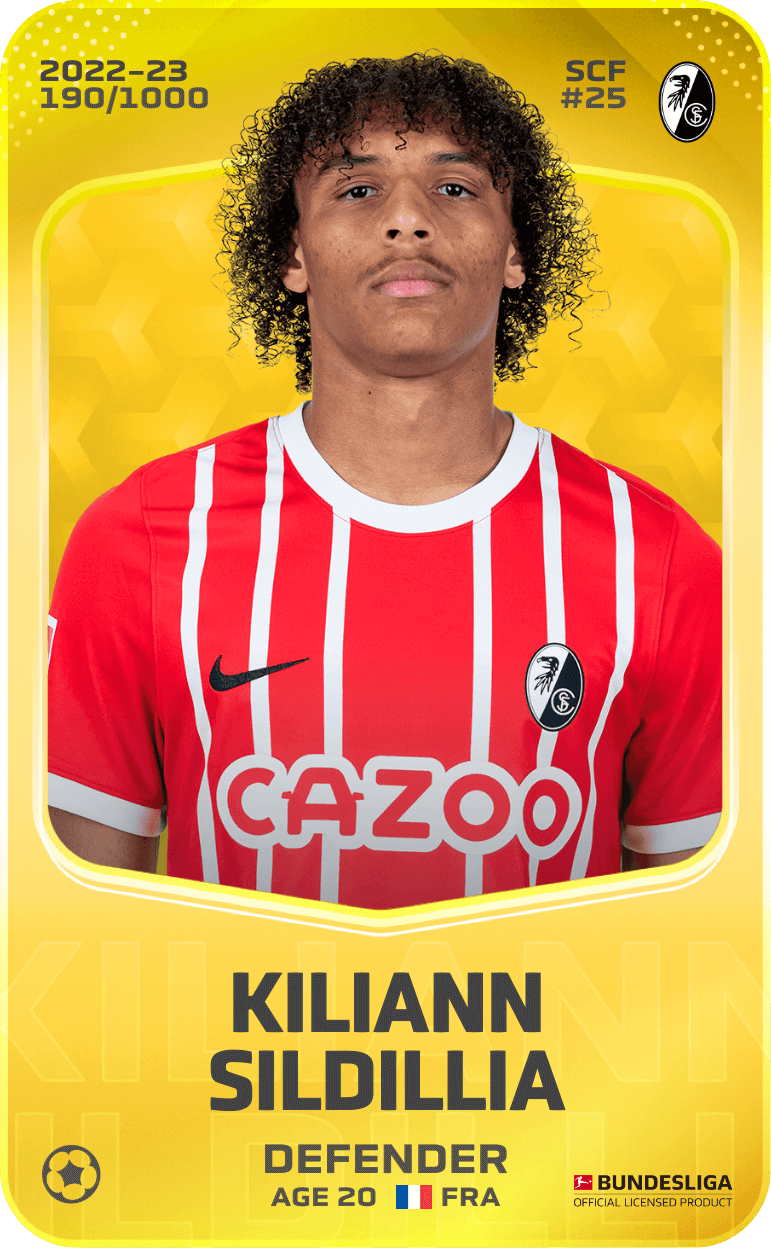 Kiliann Sildillia 2022-23 • Limited 190/1000