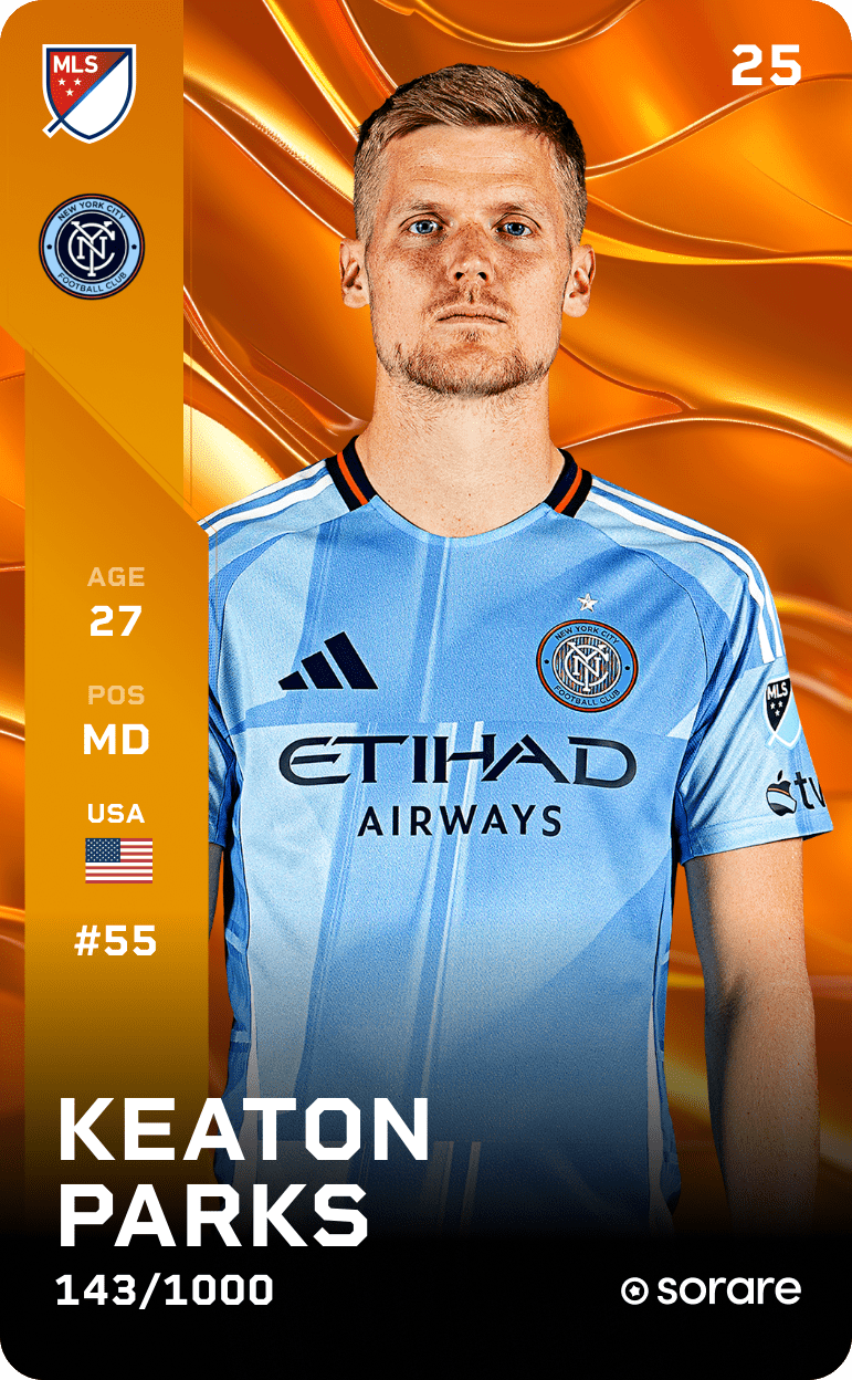 Keaton Parks 2025-26 • Limited 143/1000
