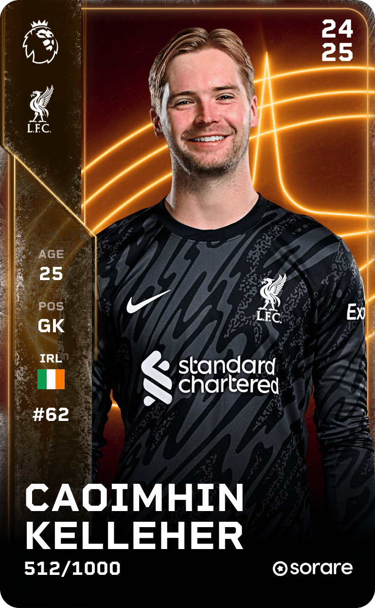 Caoimhin Kelleher 2024-25 • Limited 512/1000