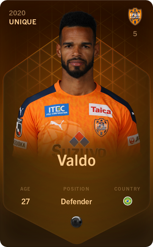 Sorare - Sorare Official - Valdo 2020-21 • Unique - NFT # 84324876945223689760622956654100169474318472904418713644670424507435710512371