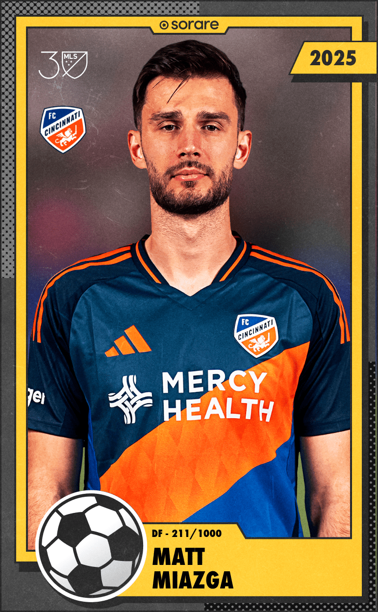 Matt Miazga 2025-26 • Limited 211/1000