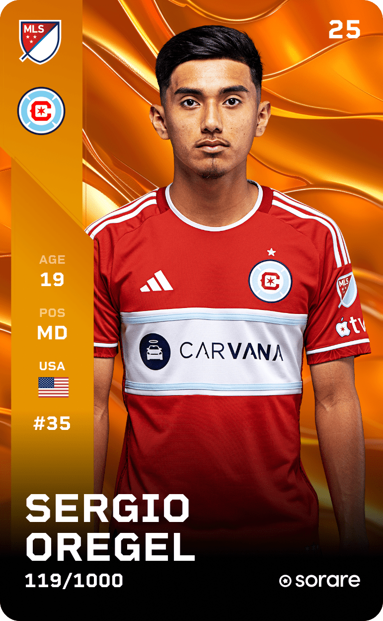 Sergio Oregel 2025-26 • Limited 119/1000