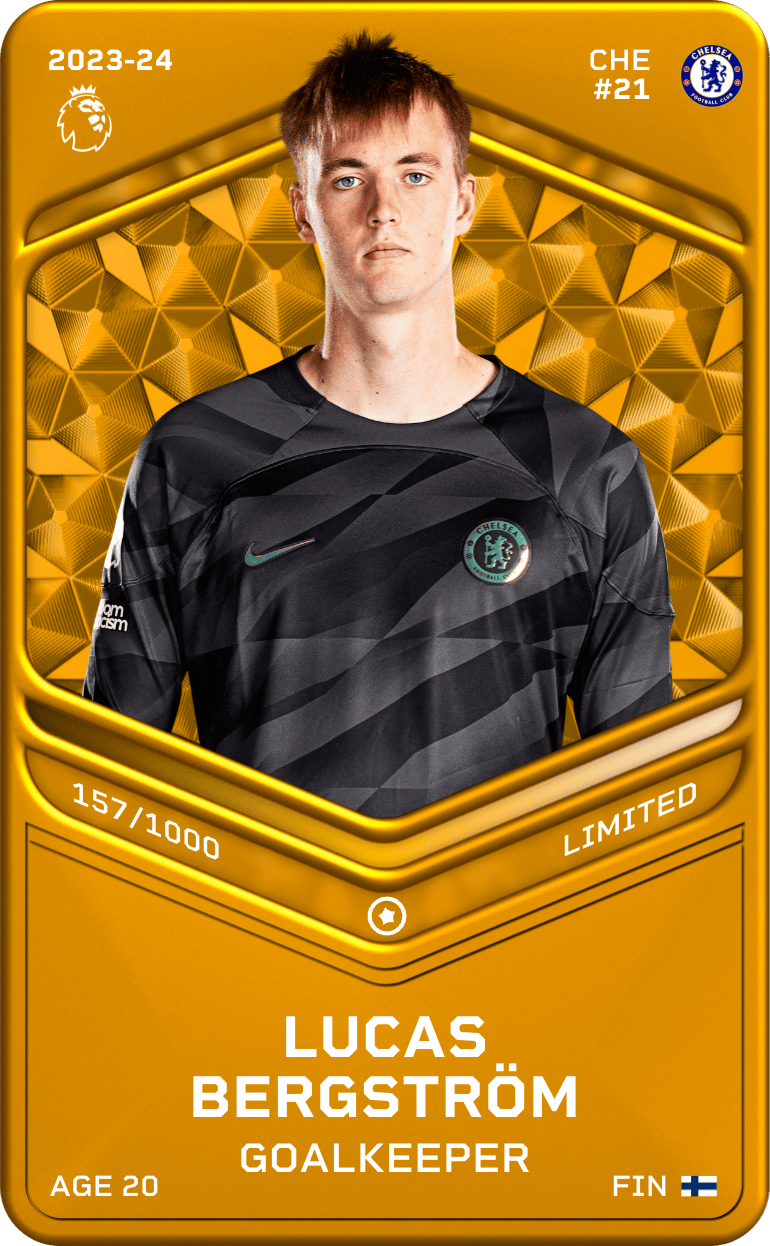 Lucas Bergström 2023-24 • Limited 157/1000