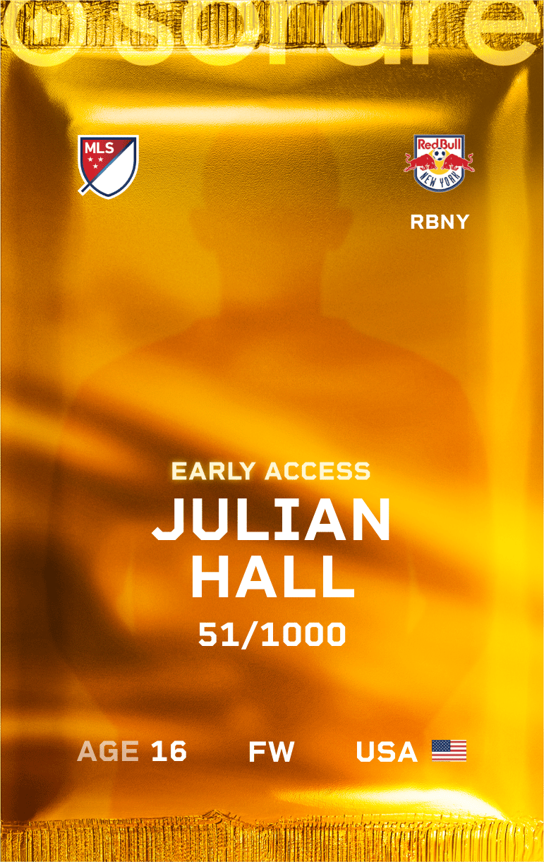 Julian Hall 2025-26 • Limited 51/1000