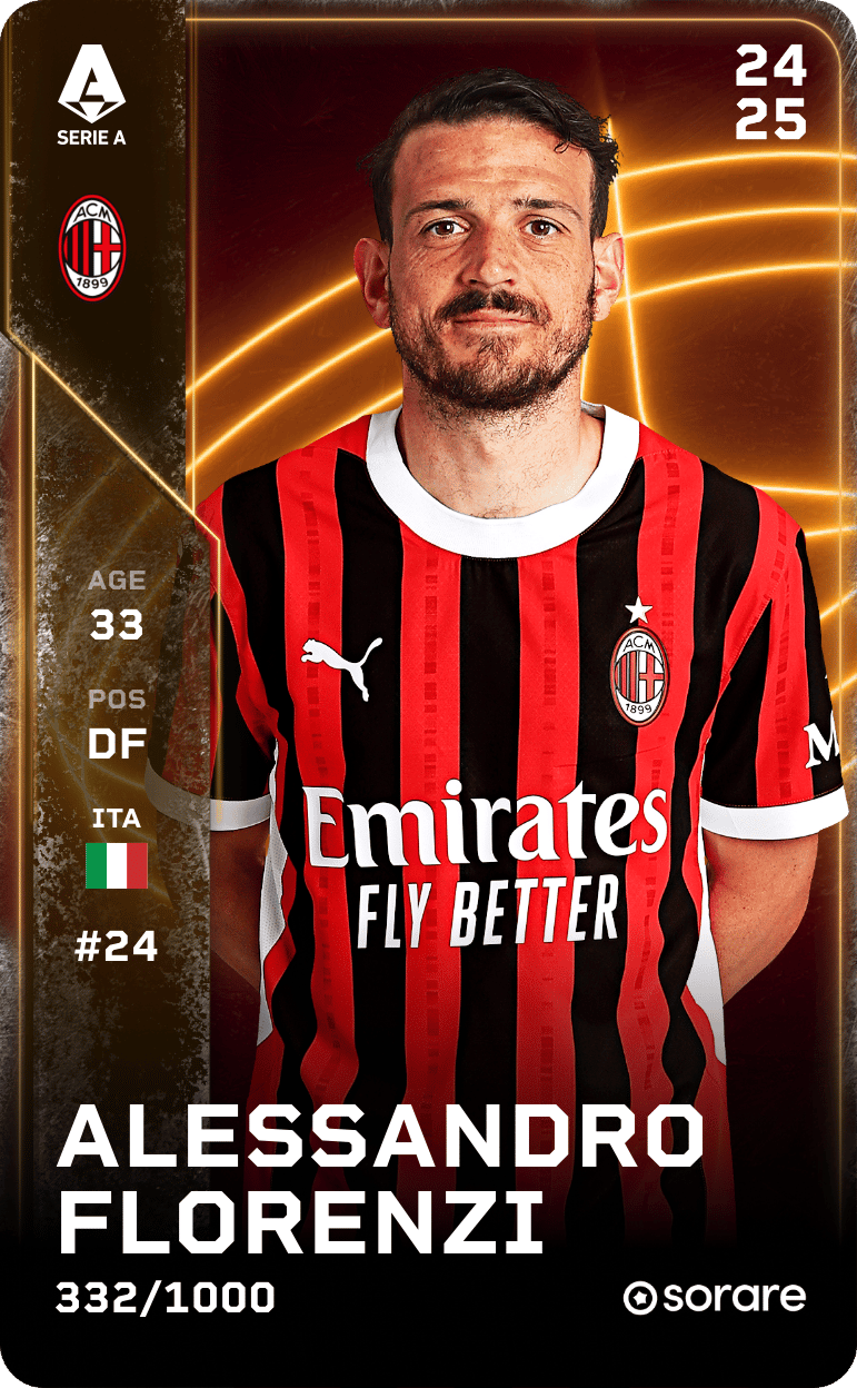 Alessandro Florenzi 2024-25 • Limited 332/1000