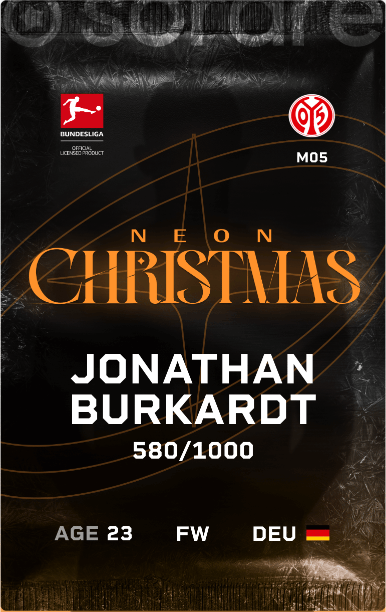 Jonathan Burkardt 2024-25 • Limited 580/1000