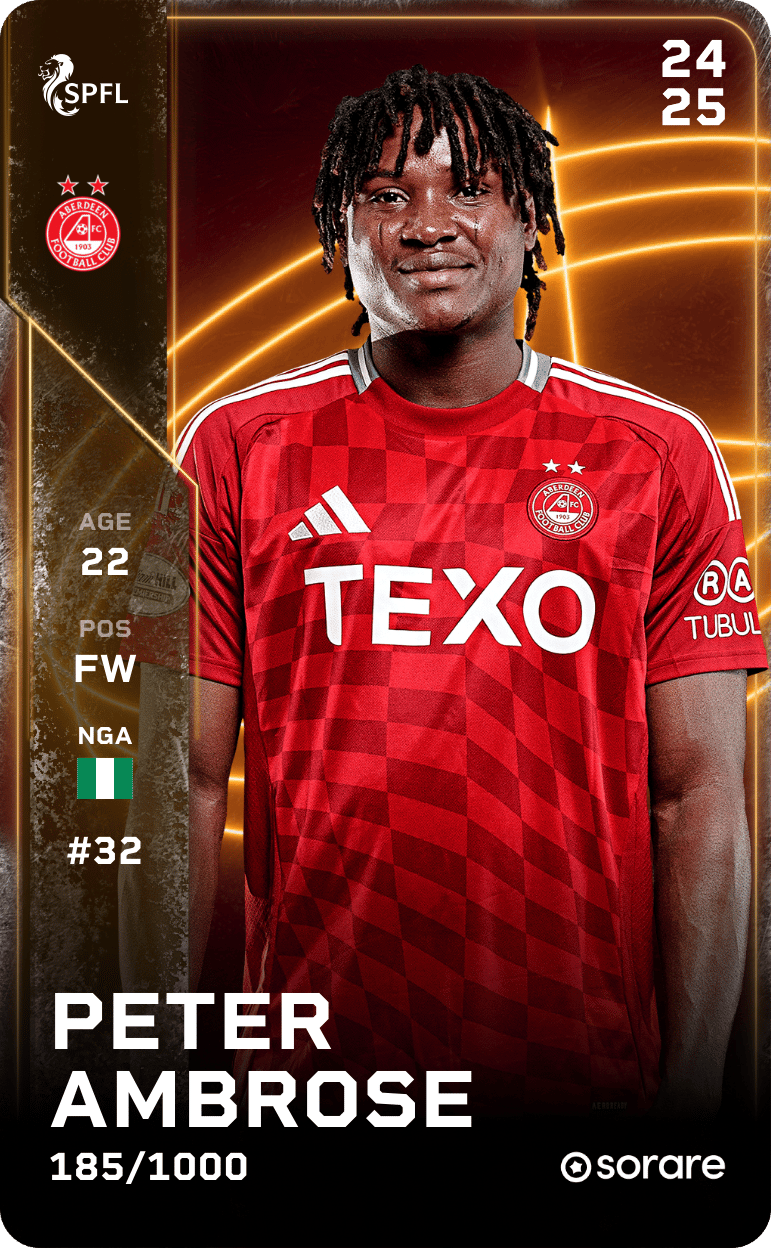 Peter Ambrose 2024-25 • Limited 185/1000