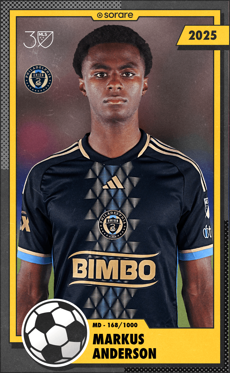 Markus Anderson 2025-26 • Limited 168/1000