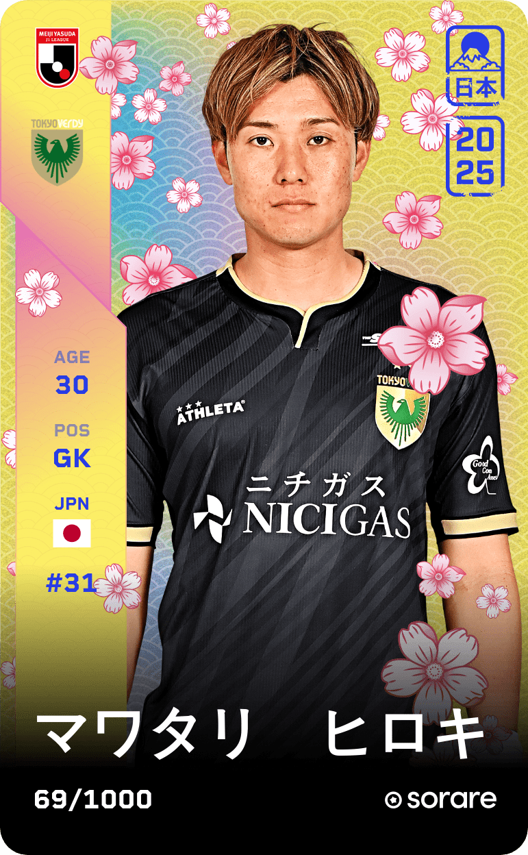 Hiroki Mawatari 2025-26 • Limited 69/1000