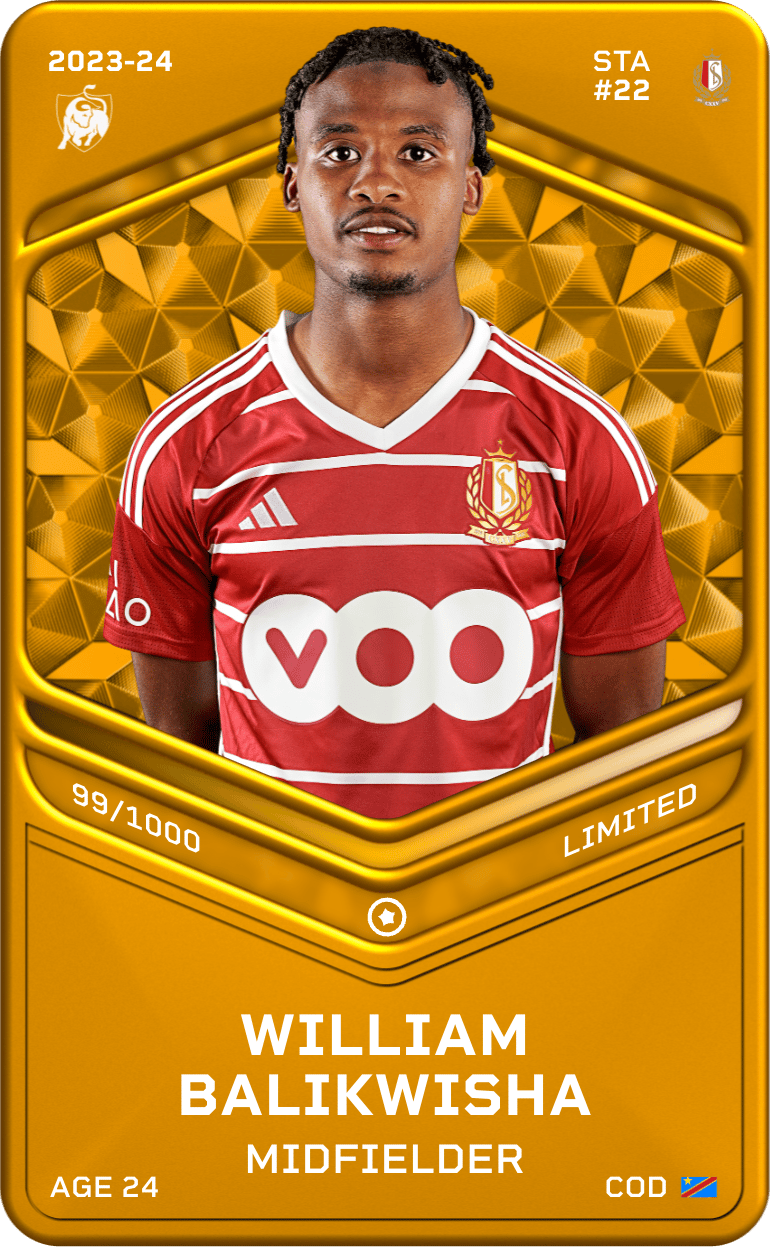 William Balikwisha 2023-24 • Limited 99/1000