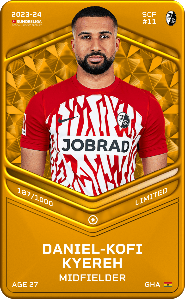 Daniel-Kofi Kyereh 2023-24 • Limited 187/1000