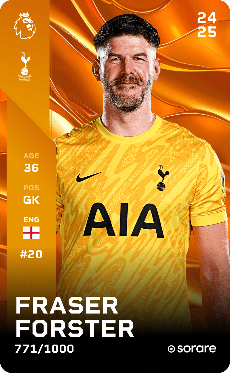Fraser Forster 2024-25 • Limited 771/1000