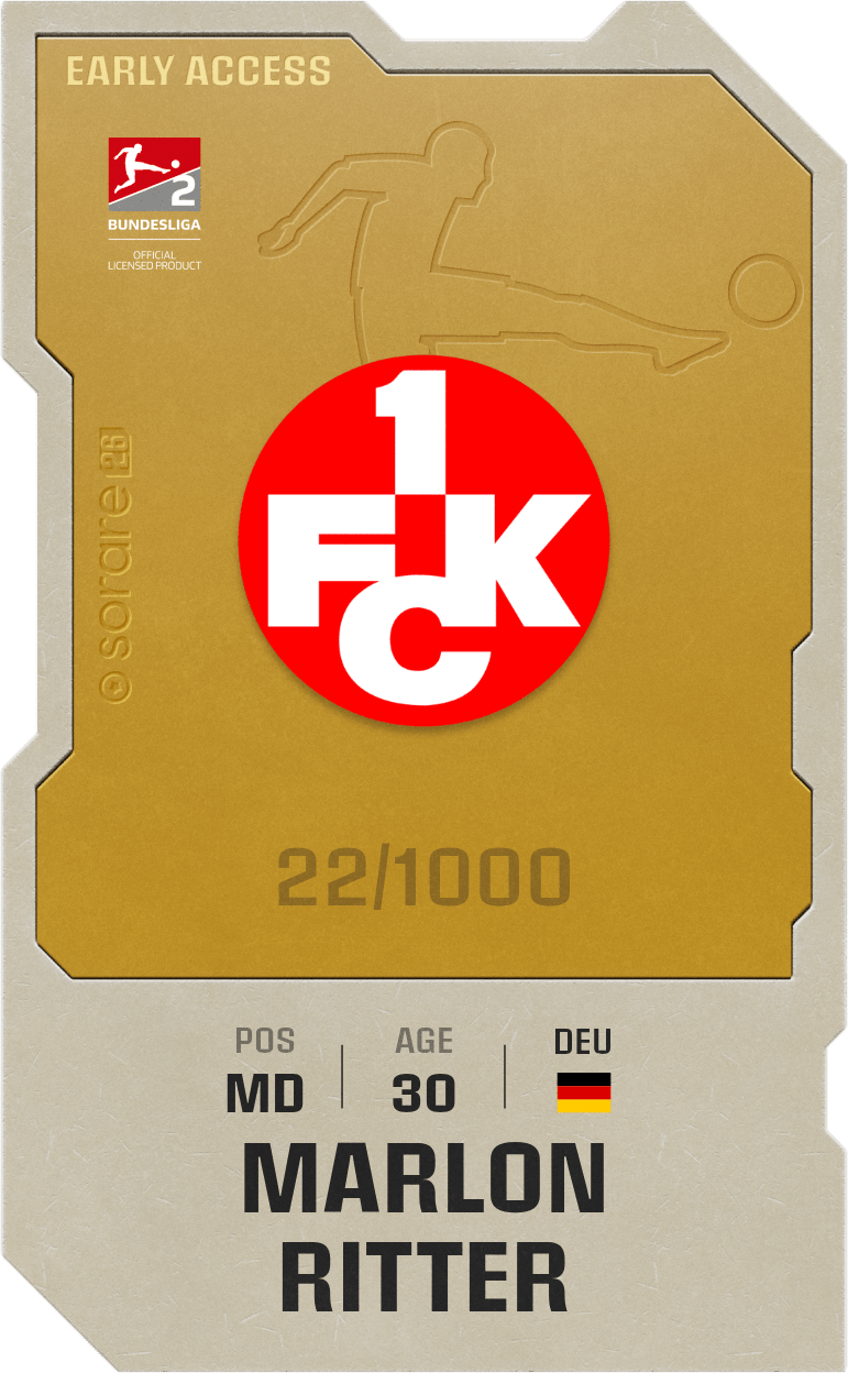 Marlon Ritter 2025-26 • Limited 22/1000