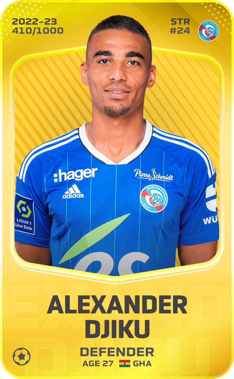 Alexander Djiku 2022-23 • Limited 410/1000