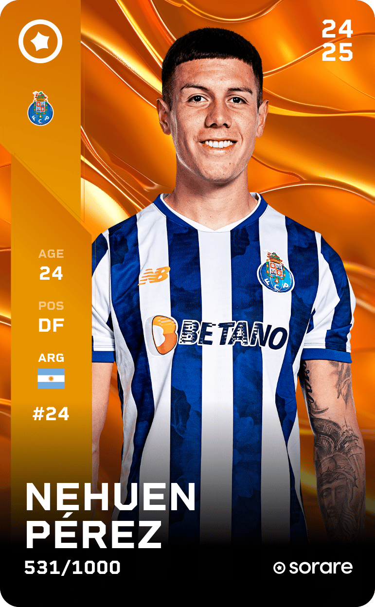 Nehuen Pérez 2024-25 • Limited 531/1000