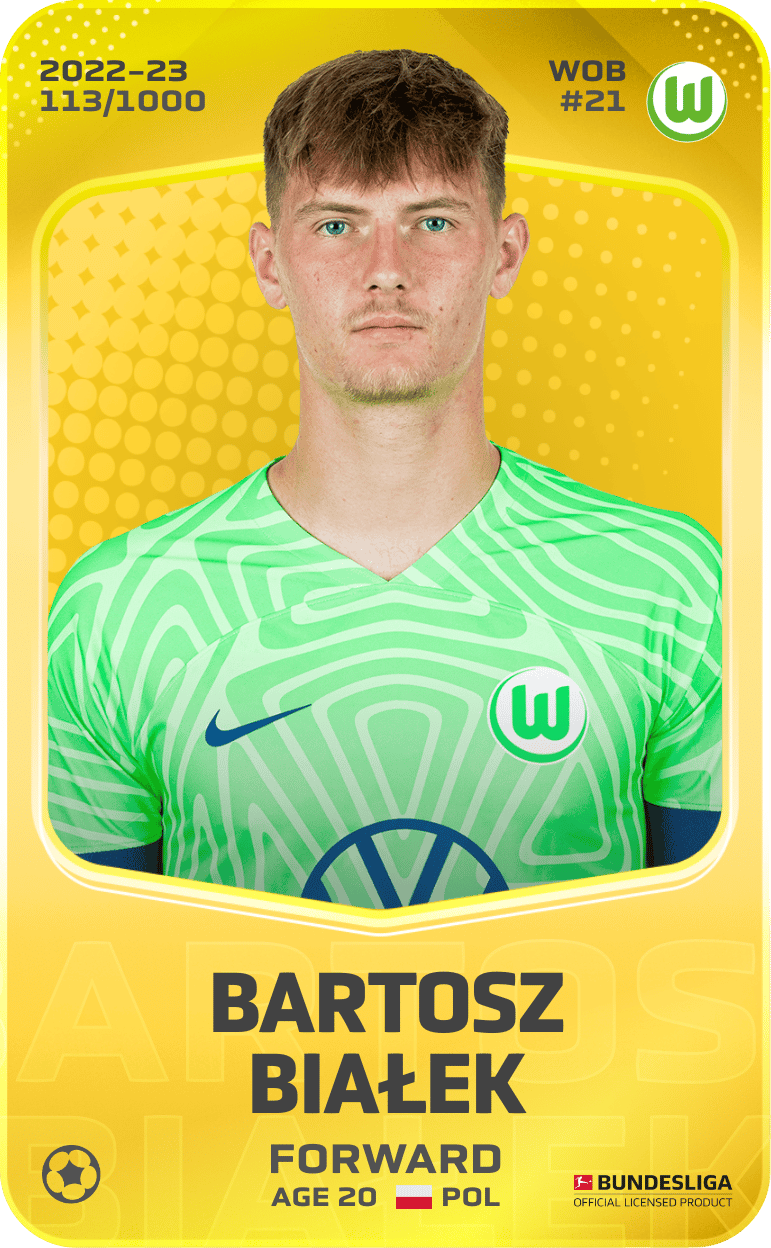 Bartosz Białek 2022-23 • Limited 113/1000