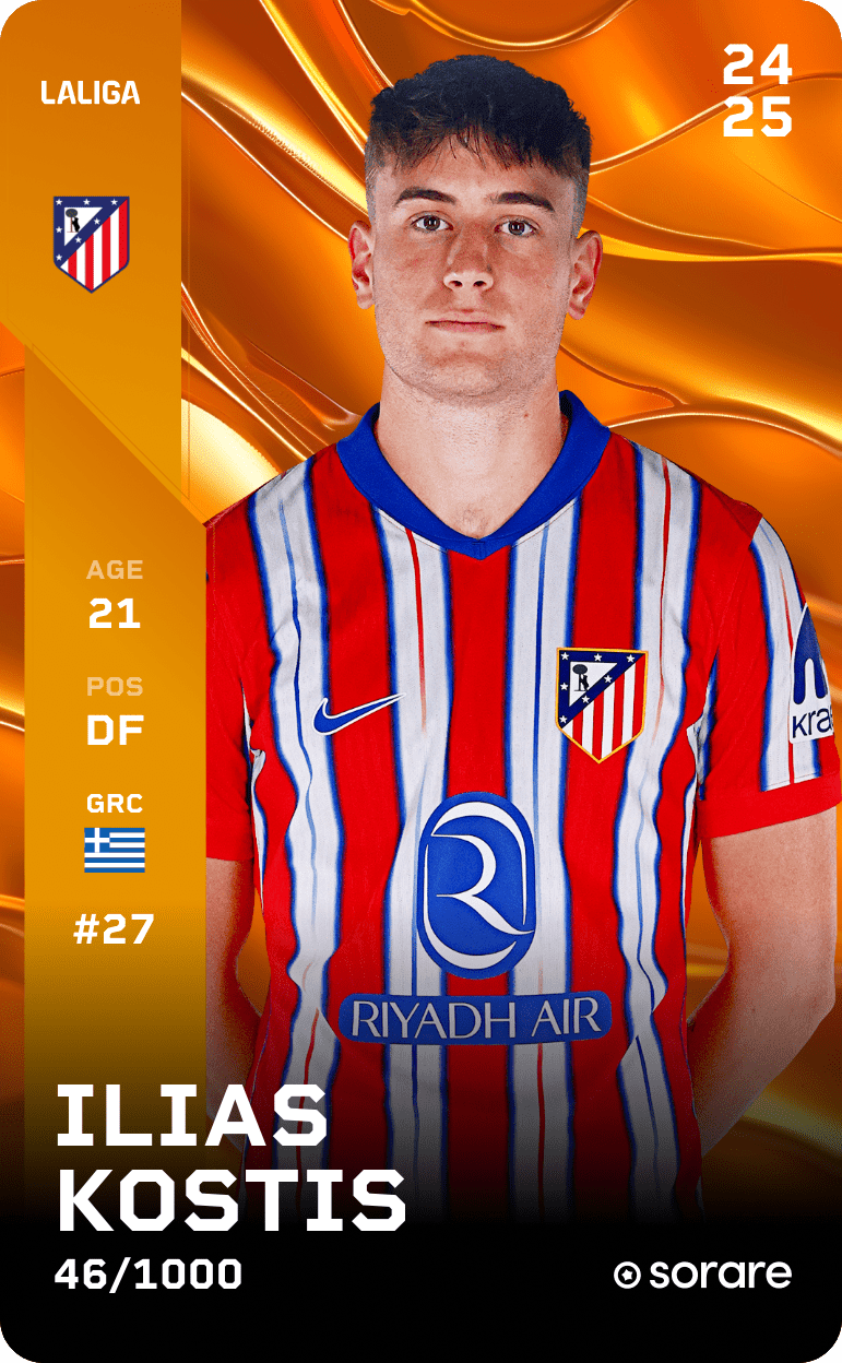 Ilias Kostis 2024-25 • Limited 46/1000