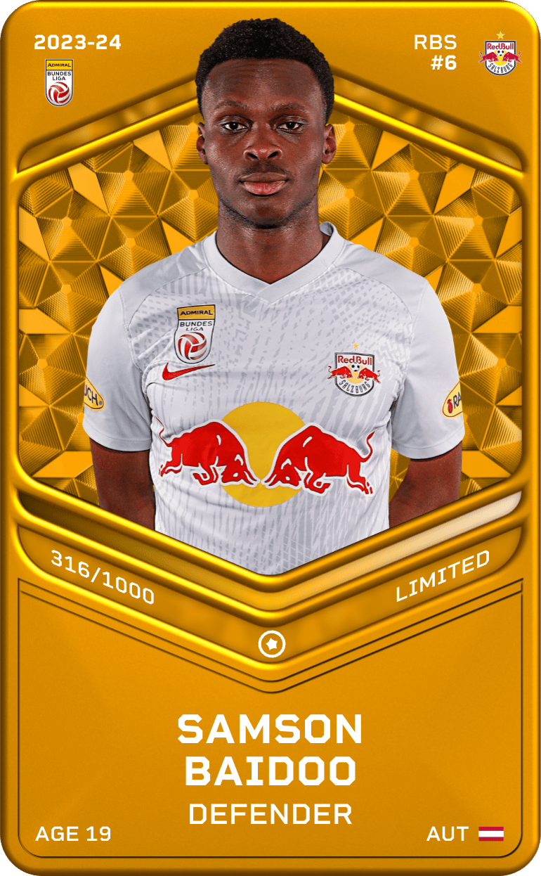 Samson Baidoo 2023-24 • Limited 316/1000