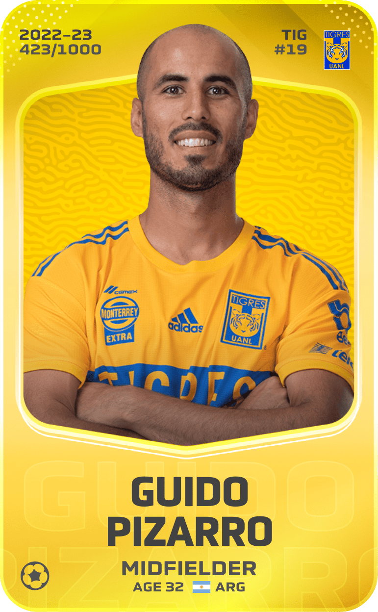 Guido Pizarro 2022-23 • Limited 423/1000
