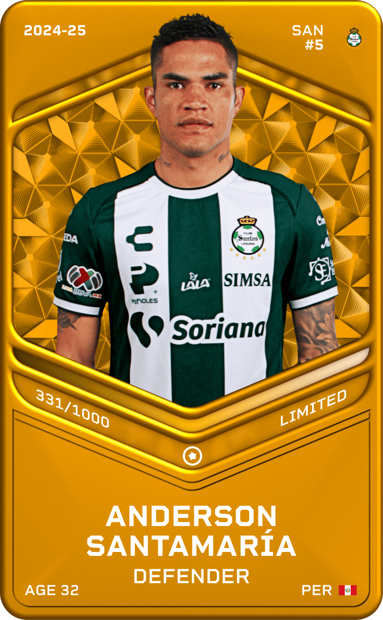 Anderson Santamaría 2024-25 • Limited 331/1000