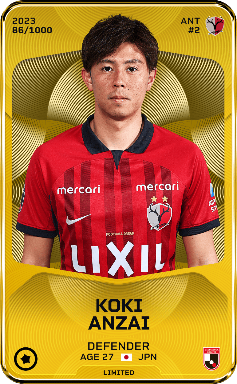 Koki Anzai 2023-24 • Limited 86/1000
