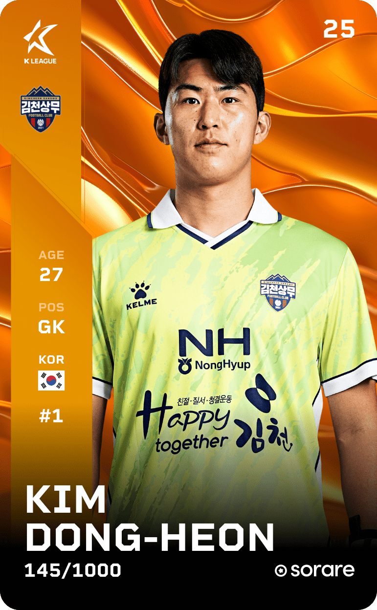 Kim Dong-Hyun 2025-26 • Limited 145/1000