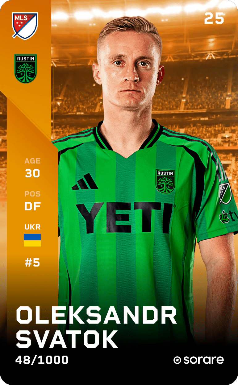 Oleksandr Svatok 2025-26 • Limited 48/1000