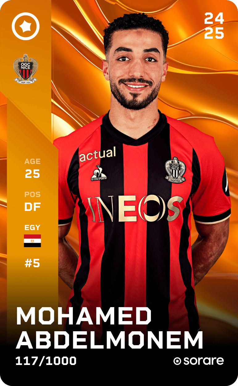 Mohamed Abdelmonem 2024-25 • Limited 117/1000