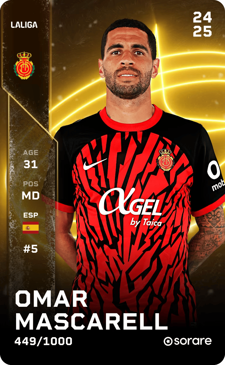 Omar Mascarell 2024-25 • Limited 449/1000