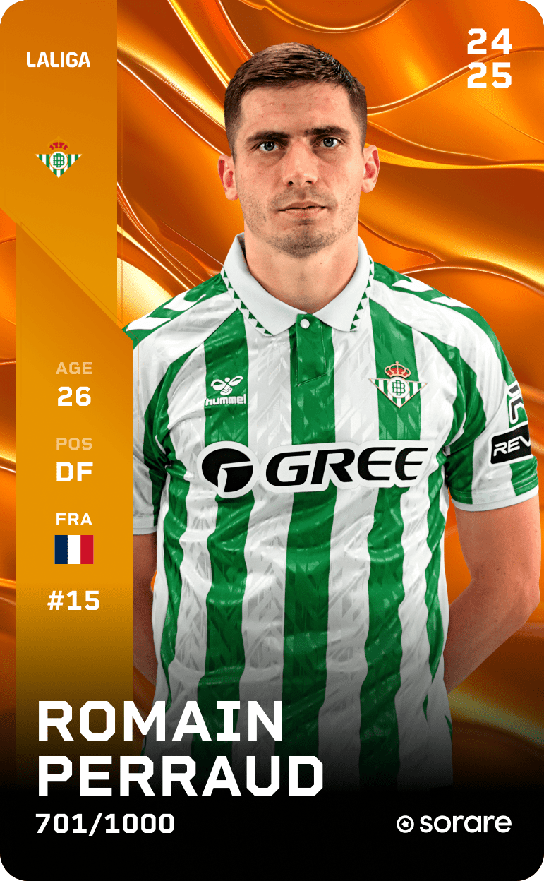 Romain Perraud 2024-25 • Limited 701/1000