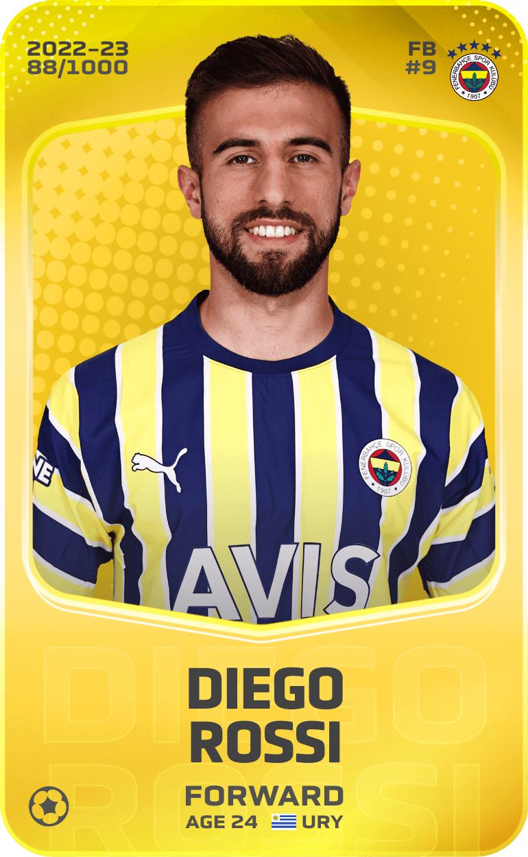 Diego Rossi 2022-23 • Limited 88/1000