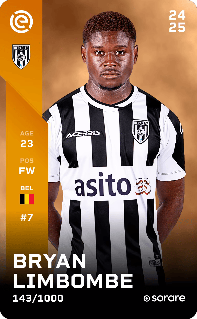 Bryan Limbombe 2024-25 • Limited 143/1000