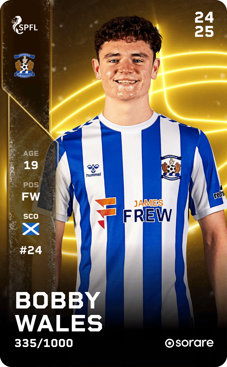 Bobby Wales 2024-25 • Limited 335/1000