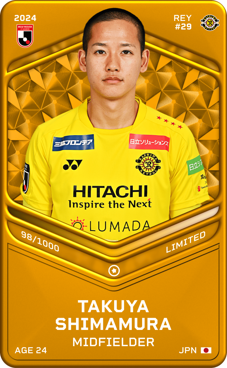 Takuya Shimamura 2024-25 • Limited 98/1000