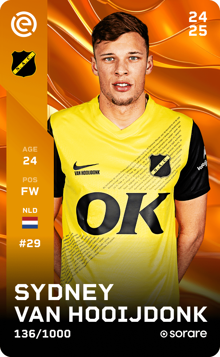 Sydney van Hooijdonk 2024-25 • Limited 136/1000