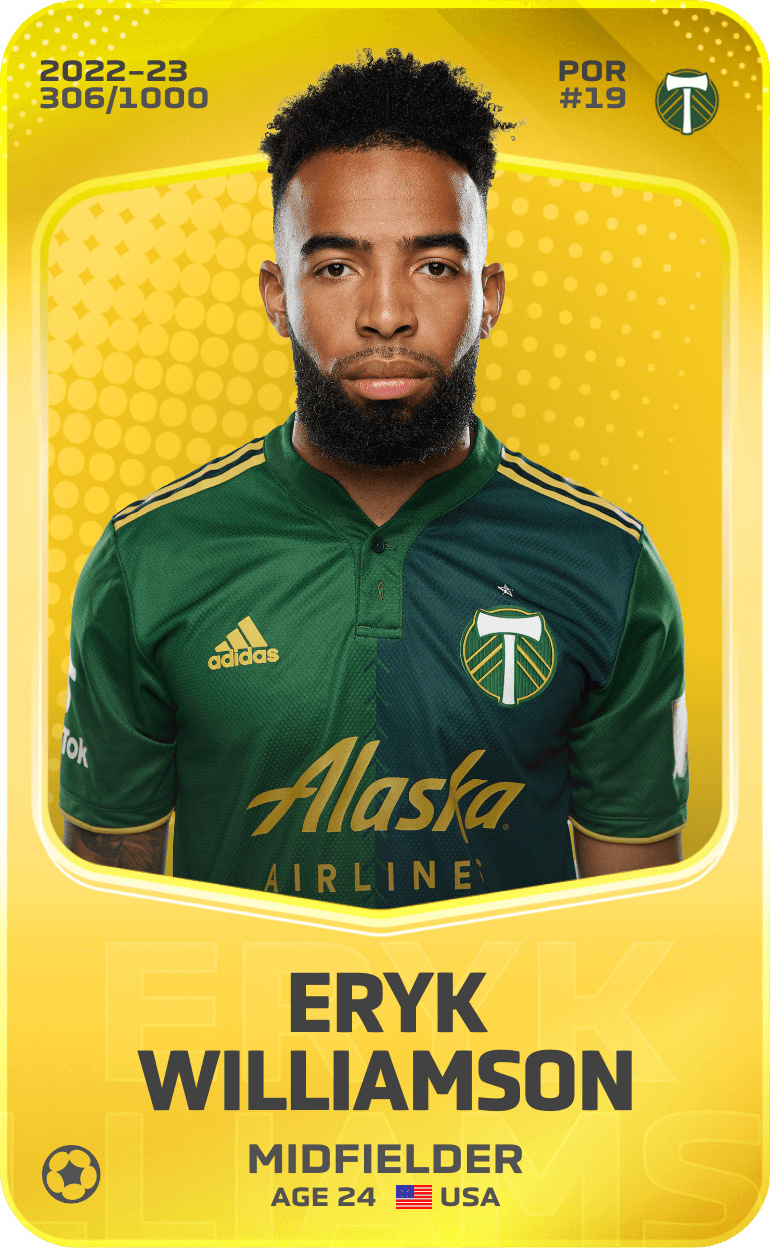 Eryk Williamson 2022-23 • Limited 306/1000