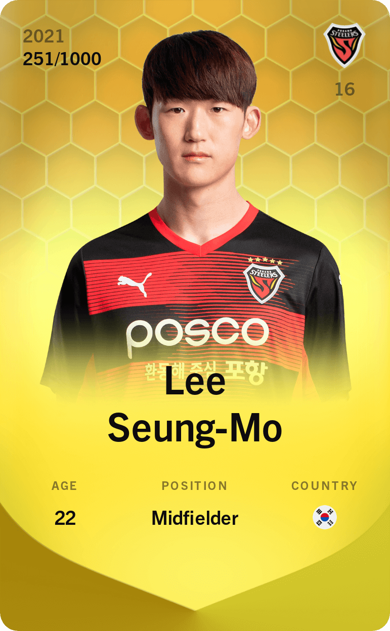 Lee Seung-Mo 2021-22 • Limited 251/1000