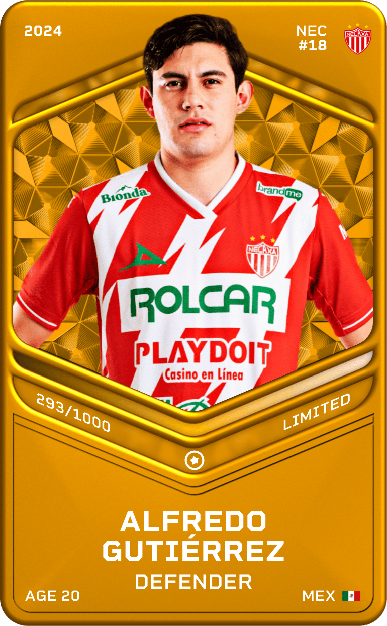 Alfredo Gutiérrez 2024-25 • Limited 293/1000