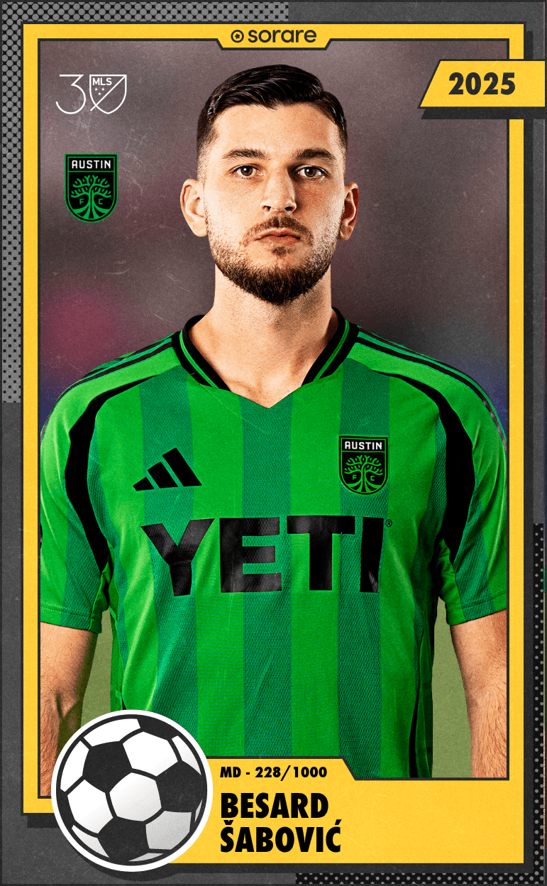 Besard Šabović 2025-26 • Limited 228/1000