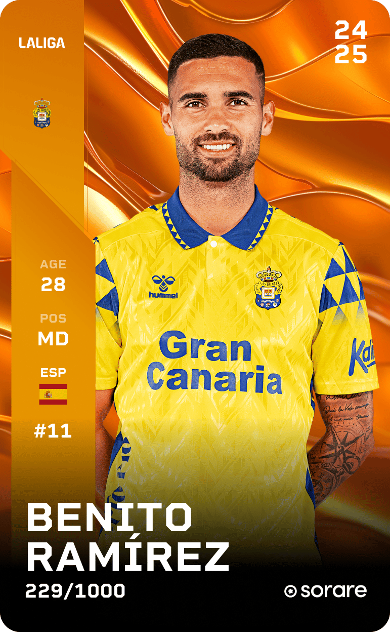 Benito Ramírez 2024-25 • Limited 229/1000