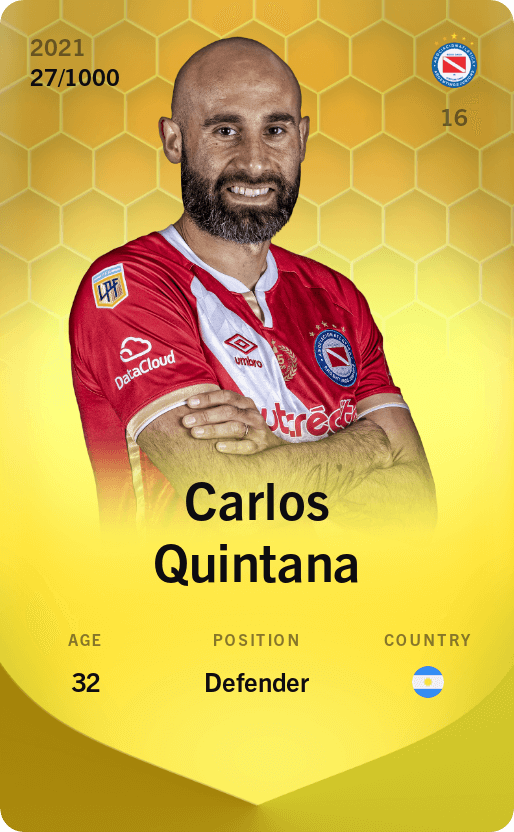 Carlos Quintana 2021-22 • Limited 27/1000