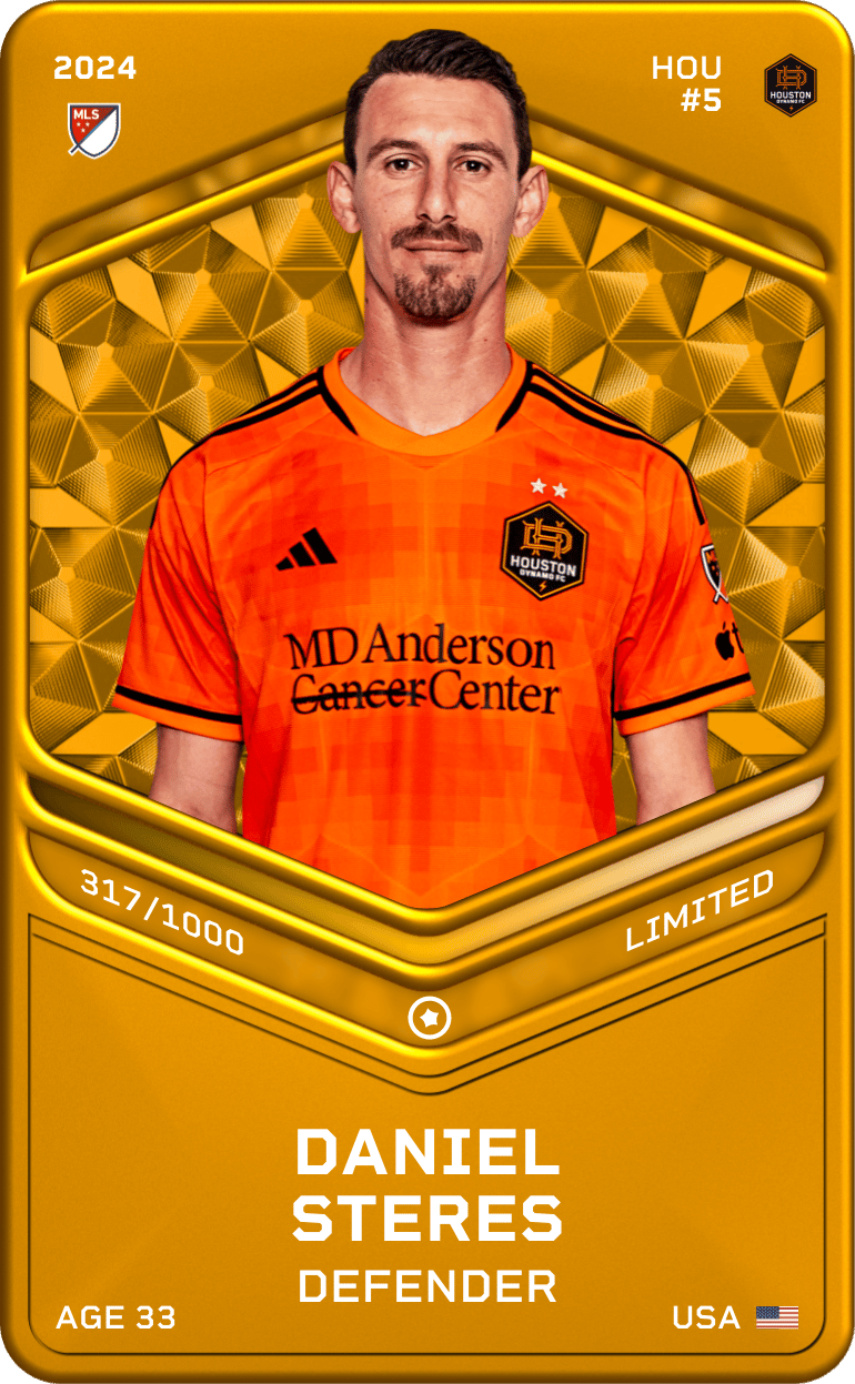 Daniel Steres 2024-25 • Limited 317/1000