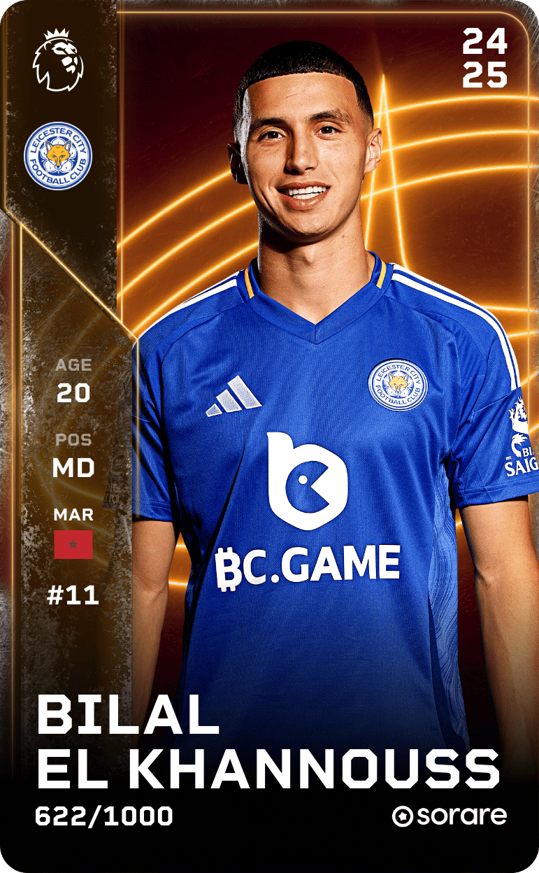 Bilal El Khannous 2024-25 • Limited 622/1000