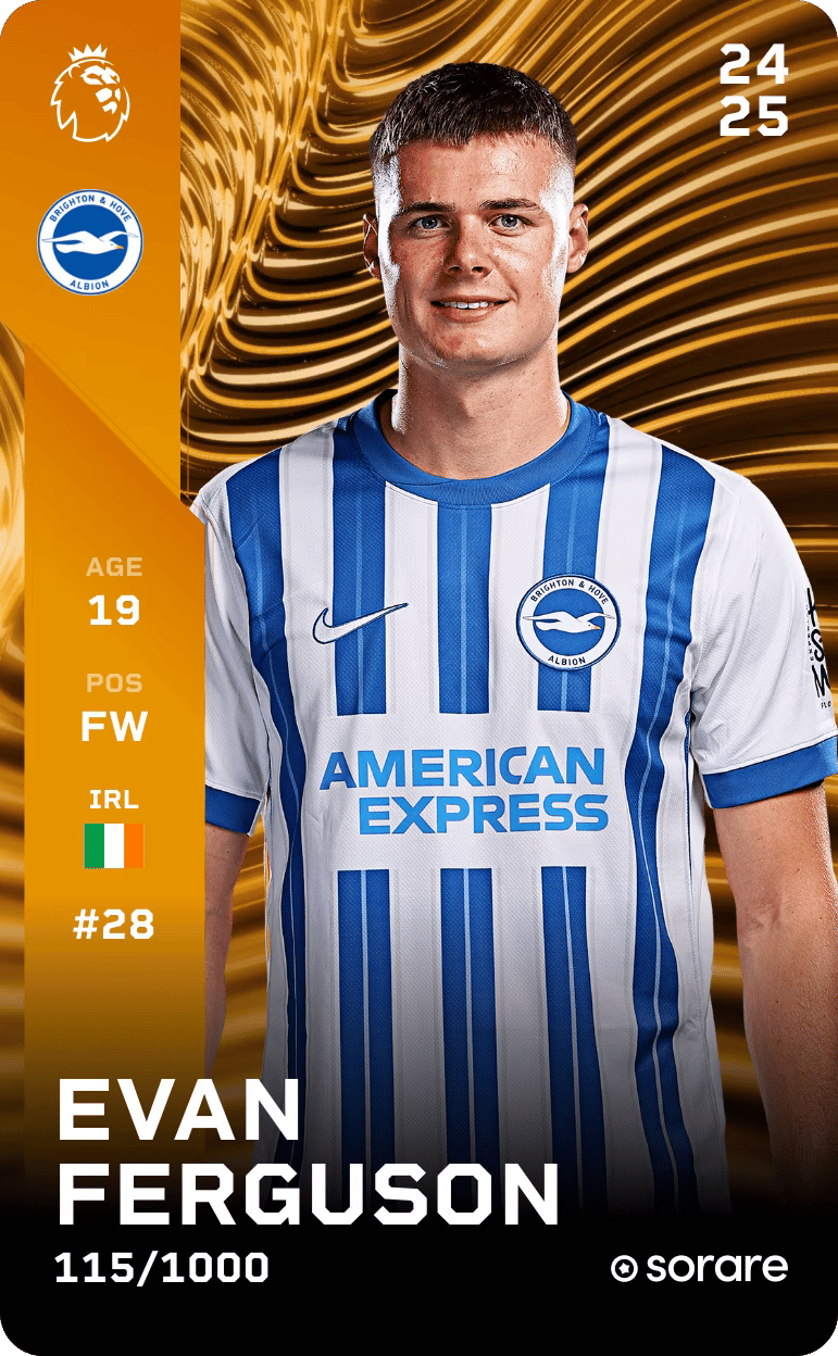 Evan Ferguson 2024-25 • Limited 115/1000
